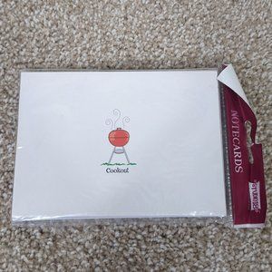 Grill/Cookout Blank Notecards Set